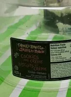 Mängden socker i Cookies and cream