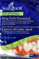 Mängden socker i Goberge à saveur de crabe royal