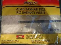 Mängden socker i Rice, aged basmati