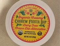 Mängden socker i Organic Creamy Cashew Fiesta Dip