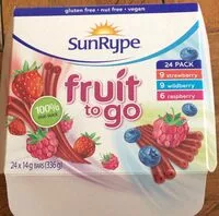 Mängden socker i Fruit to go