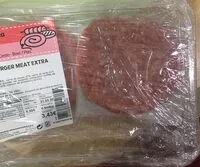 Mängden socker i Burguer meat extra