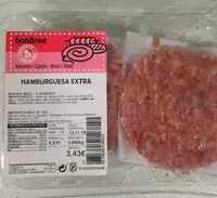 Mängden socker i Hamburguesa extra