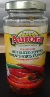 Mängden socker i Aurora Piments Forts Tranches 375ML