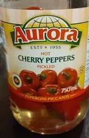 Mängden socker i Hot cherry pepper