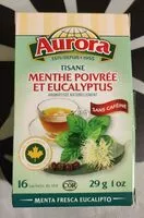 Mängden socker i Tisane Menthe poivrée et eucalyptus