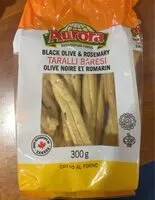 Mängden socker i Taralli olive noire et romarin