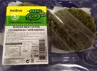 Mängden socker i Burger meat extra con espinacas