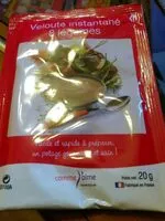 Mängden socker i Velouté instantané 8 légumes