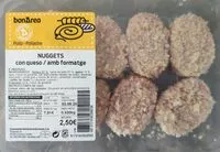 Mängden socker i Nuggets con queso