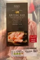 Mängden socker i Dry Cured Ham