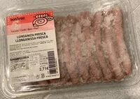 Mängden socker i Longaniza fresca