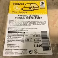 Mängden socker i Finisimo de pollo