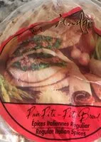 Mängden socker i Pain pita