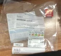 Mängden socker i Rainbow salad