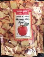 Mängden socker i Crunch Dried honeycrisp Apples