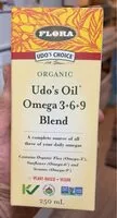 Mängden socker i Udos oil omega 3+6+9