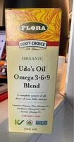 Mängden socker i Udo’s Oil Omega 3+6+9 Blend
