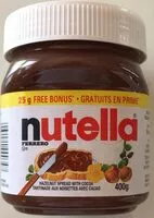 Mängden socker i Tartinade aux noisettes avec cacao