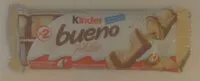 Mängden socker i Kinder Bueno White