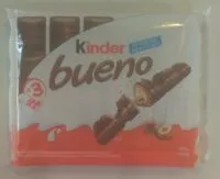 Mängden socker i Kinder Bueno