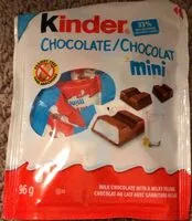 Mängden socker i Kinder Chocolate Mini