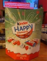 Mängden socker i Kinder HAPPY Moments