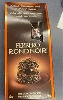 Mängden socker i Ferror Rondnoir