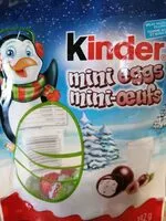 Mängden socker i Kinder mini-oeufs