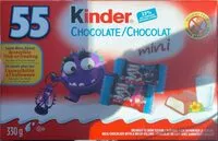 Mängden socker i Kinder Chocolate mini