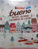 Mängden socker i Bueno Advent Calander