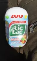 Mängden socker i Tic tac explosion fruite