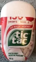 Mängden socker i Canada 150 years anniversary tic tacs