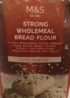 Mängden socker i Strong wholemeal bread flour