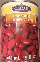 Mängden socker i Kidney beans