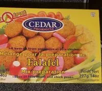 Mängden socker i Falafel mix preparation