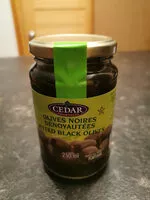 Mängden socker i Olives noires dénoyautées