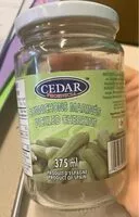 Mängden socker i Pickled cherkins