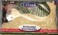 Mängden socker i Riz brun naturel