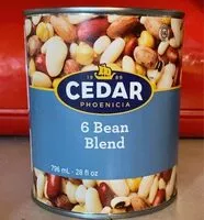 Mängden socker i 6 bean blend