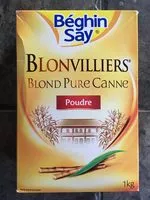 Mängden socker i Sucre blond pure canne