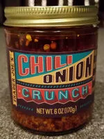 Mängden socker i Chili onion crunch