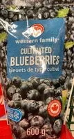 Mängden socker i Cultivated Blueberries