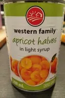 Mängden socker i Canned apricot halves