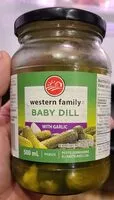 Mängden socker i Baby dill