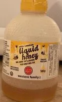 Mängden socker i Liquid honey