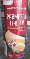 Mängden socker i Italian parmesan