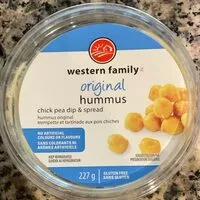 Mängden socker i Hummus original