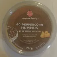 Mängden socker i 60 Peppercorn Hummus