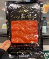 Mängden socker i Alderwood smoked salmon